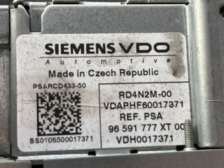 Магнитола, ориг. номер 96591777XT, VDH0017371, Citroen C4 Picasso 1 2006-2013