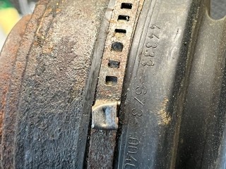 Полуось передняя левая (приводной вал, шрус), ориг. номер 44333S73-004, Honda Accord 8 2007-2011