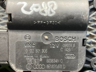 Моторчик заслонки печки, ориг. номер 8E1820511D, 0132601305, 653834N, Audi A4 B6 2000-2006