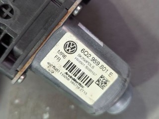 Стеклоподъемник электрический передний правый, ориг. номер 6Q2959801E, Skoda Fabia 2 2007-2010