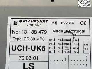 Магнитола, ориг. номер 13188479, 453116246, Opel Meriva 1 2002-2006