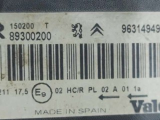 Фара правая, ориг. номер 89300200, 9631494980, Citroen Xsara Picasso 1999-2004