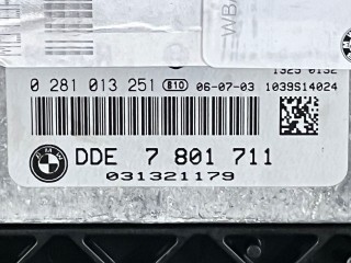 Блок управления двигателем, ориг. номер 7801711, 0281013251, BMW 3 E90/E91/E92/E93 2004-2008