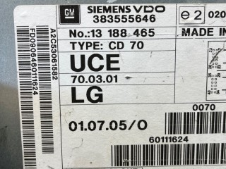Магнитола, ориг. номер 383555646, Opel Astra H 2006-2014