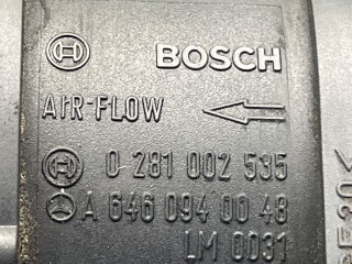 Расходомер воздуха, ориг. номер A6460940048, 0281002535, Mercedes E W210 1999-2002
