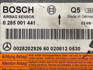 Блок AirBag, ориг. номер 0028202926, 0285001441, Mercedes E W211 2002-2006