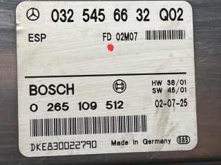 Блок управления АКПП, ориг. номер 0265109512, 03254532Q02, Mercedes E W211 2002-2006