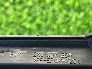 Кронштейн крепления бампера заднего, ориг. номер 2K0807393, Volkswagen Caddy 3 2004-2010