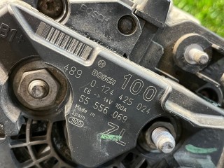 Генератор, ориг. номер 55556069, 0124425024, Opel Astra H 2004-2007
