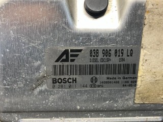 Блок управления двигателем, ориг. номер 038906019LQ, 0281011144, Seat Alhambra 1 restailing 2000-2010