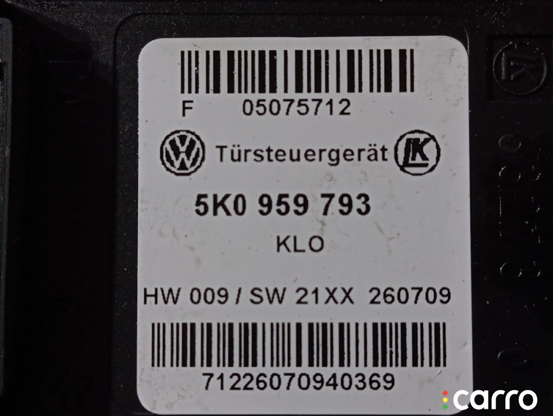 Стеклоподъемник электрический передний левый Volkswagen Golf 6 2008-2012, 5K1837729P, фото 6