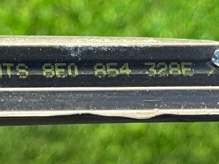 Молдинг стекла лобового, ориг. номер 8E0854328F, Audi A4 B6 2000-2006