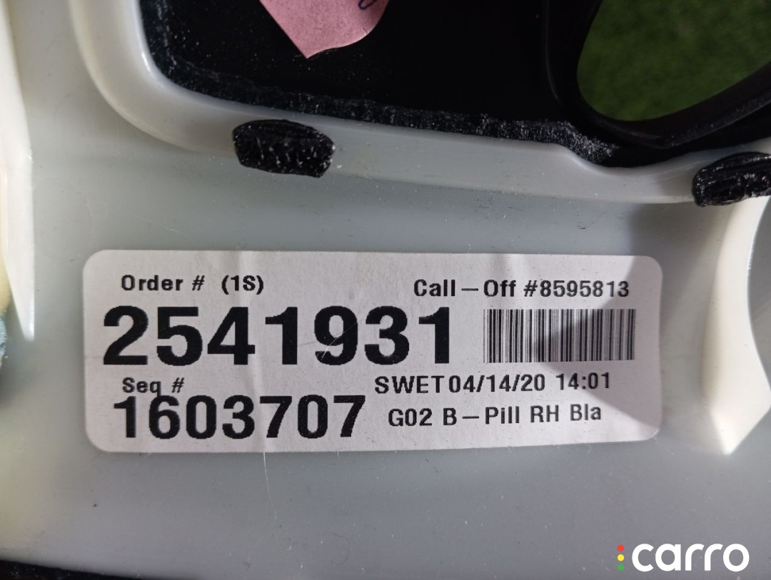 Обшивка стойки задней правой BMW X4 G02 2018-2021, внедорожник 5 дв., левый руль, 15671810, фото 13