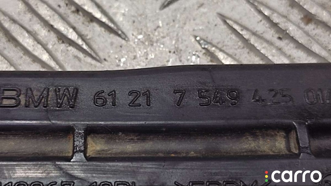 7549425 Планка крепления аккумулятора BMW 3 E90/E91/E92/E93 2007г. - фото №3