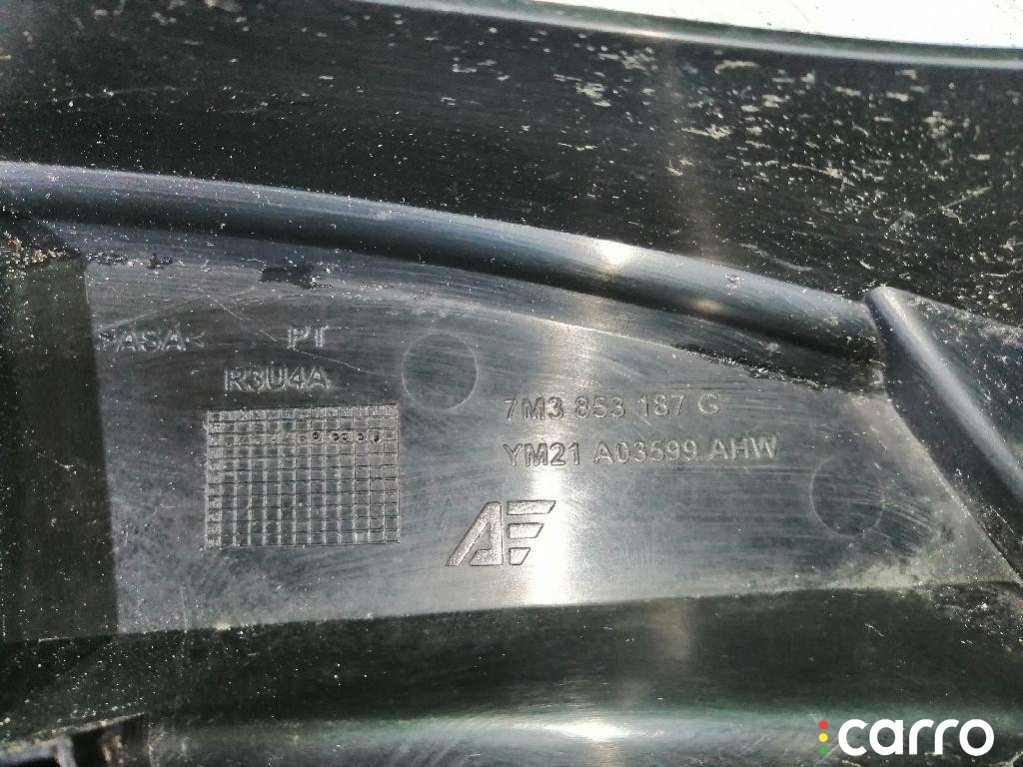 Дождевик, 7M3853187G, Volkswagen Sharan I, фото 2