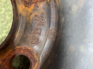 Диск штампованный, ориг. номер KBA43737, Opel Astra G 1998-2009