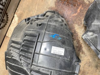 Защита арок (подкрылок) передний левый, ориг. номер 63841-4GA0B, 63841-4GA0A, Infiniti Q50 2013-2017