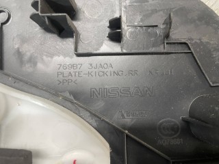 Накладка на порог внутренняя задняя левая, ориг. номер 769B7-3JA0A, Infiniti JX35