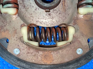 демпферный диск, ориг. номер 31270-47030, 31270-47031, Toyota Prius 2 XW20 2003-2005