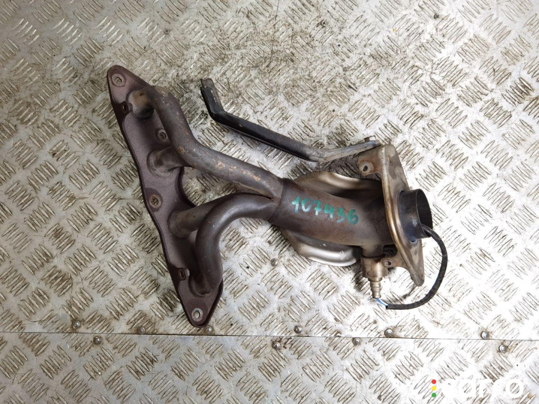 коллектор выпускной Toyota Prius 2 XW20 рест, 1NZFXE, 1.5 л, бензин, 17141-21120, фото 2