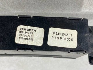 кнопка аварийной сигнализации, ориг. номер 735590907, Fiat 500L 2012-2017