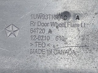 накладка двери задней левой, ориг. номер 1UW93RXFAC, Jeep Cherokee KL 2018-2023
