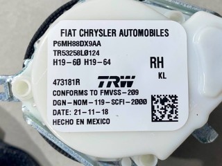 Ремень безопасности задний правый, ориг. номер 6MH88DX9AA, Jeep Cherokee KL 2018-2023