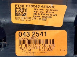Накладка на порог внутренняя задняя левая, ориг. номер FT4Z5813229AA, Ford Edge 2 2015-2018