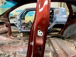 стойка кузова центральная левая, ориг. номер FT4Z58211A11A, Ford Edge 2 2015-2018