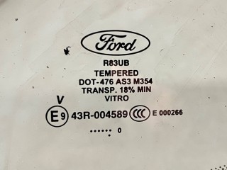 форточка (глухое стекло), ориг. номер LJ6Z7829710G, Ford Escape 4 CX482 2019-2022