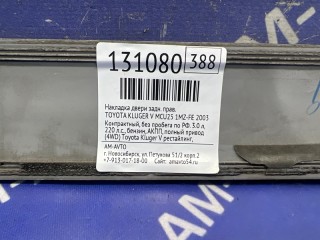Накладка двери, ориг. номер 7507548060, TOYOTA KLUGER V 2000-2003