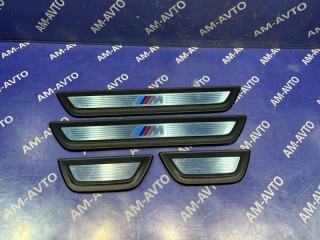 Накладка на порог салона BMW X3 2010-2014