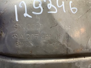 Глушитель, ориг. номер A2054901715, A2054901615, MERCEDES-BENZ C-CLASS 2011-2015