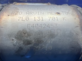 Катализатор, ориг. номер 7L0254200SX, 7L0254200TX, VOLKSWAGEN TOUAREG 2006-2010