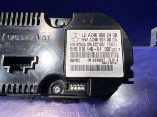 Блок управления климат-контролем, ориг. номер A2469003107, A2469003207, MERCEDES-BENZ CLA-CLASS 2013-2016