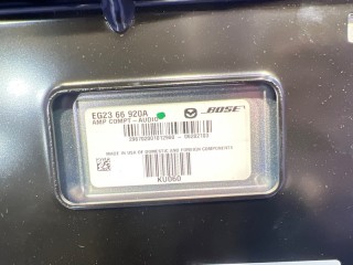 Усилитель звука, ориг. номер EG2366960, BR8W66960A, NE6166960, EG246696X, EG246696Y, MAZDA CX-7 2006-2009