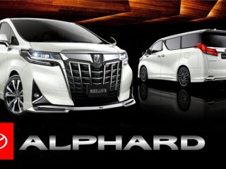Обвес кузова аэродинамический, ориг. номер 081500D050, 815028030, TOYOTA ALPHARD 2015-2018