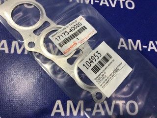 Прокладка выпускного коллектора, ориг. номер 17173-40020, TOYOTA