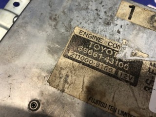 Блок управления двигателем, ориг. номер 89661-43100, TOYOTA CROWN COMFORT