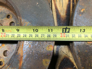 Диск тормозной передний, Mercedes C W203 2000-2004
