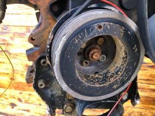 Шкив коленвала, Audi 80 1986-1992