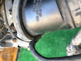 Патрубок интеркулера, ориг. номер 6110981807, Mercedes C W203 2000-2004