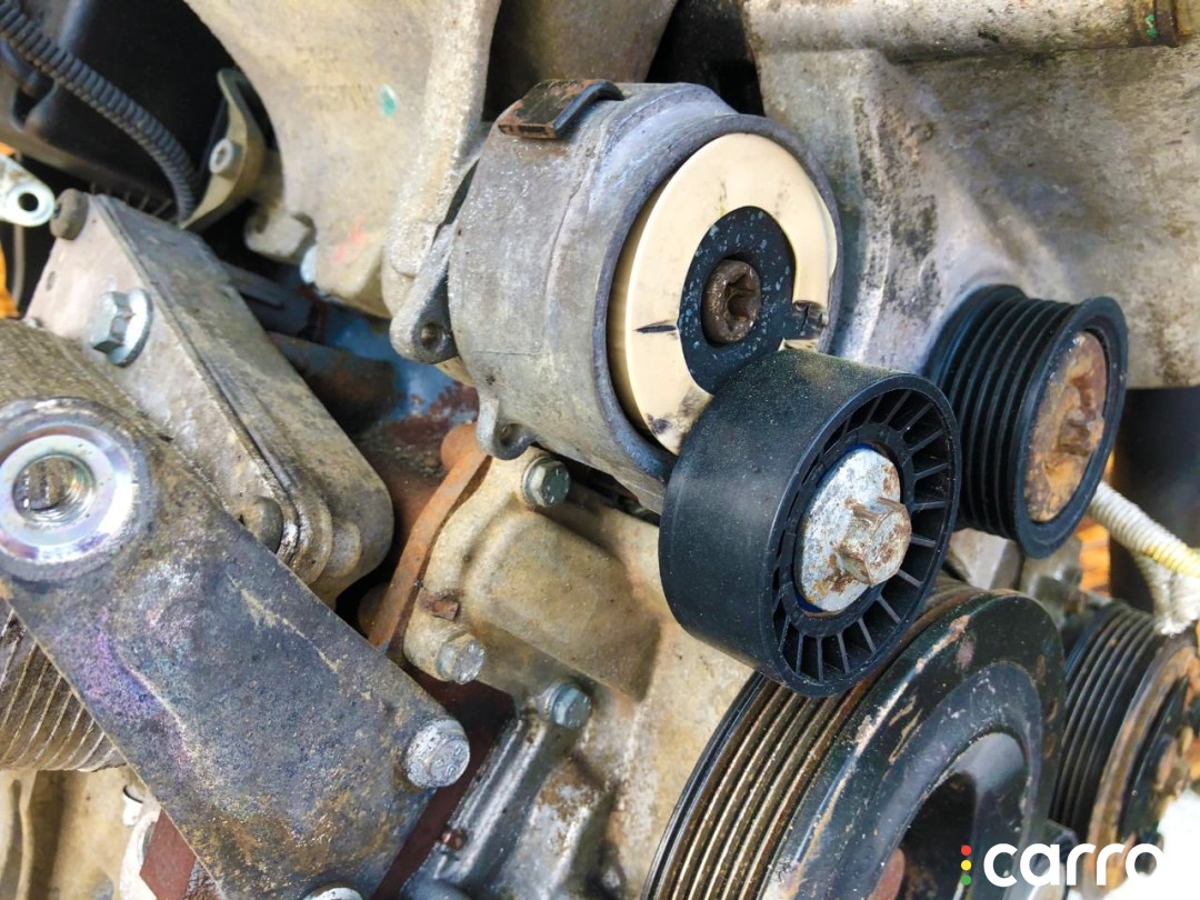 Натяжитель ремня генератора Opel Vectra 2002-2005, 1.9 л, дизель, фото 2