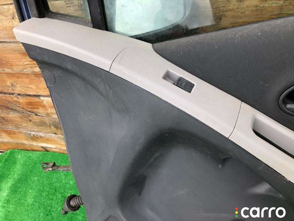 Обшивка двери передней правой (дверная карта) Toyota Yaris 2005-2009, хетчбэк 5 дв., левый руль, фото 5