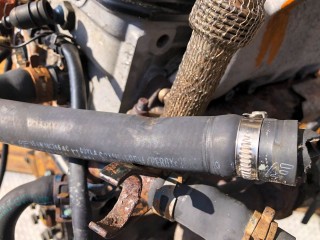 Патрубок радиатора, ориг. номер 7M0819362G, 95VW18C266AC, Volkswagen Sharan 1995-2000