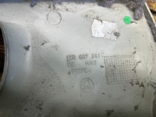 Обшивка стойки центральной левой, ориг. номер 1Z0867293C, Skoda Octavia 2000-2011