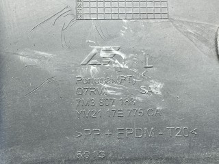 Кронштейн крепления бампера переднего, ориг. номер 7M3807183, Volkswagen Sharan 2000-2003
