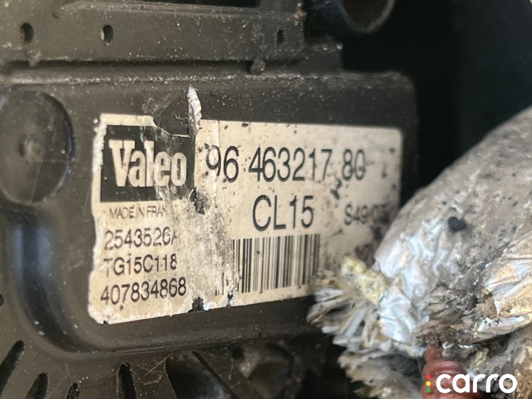 9646321780 Генератор Citroen Xsara Picasso 2001г. - фото №3