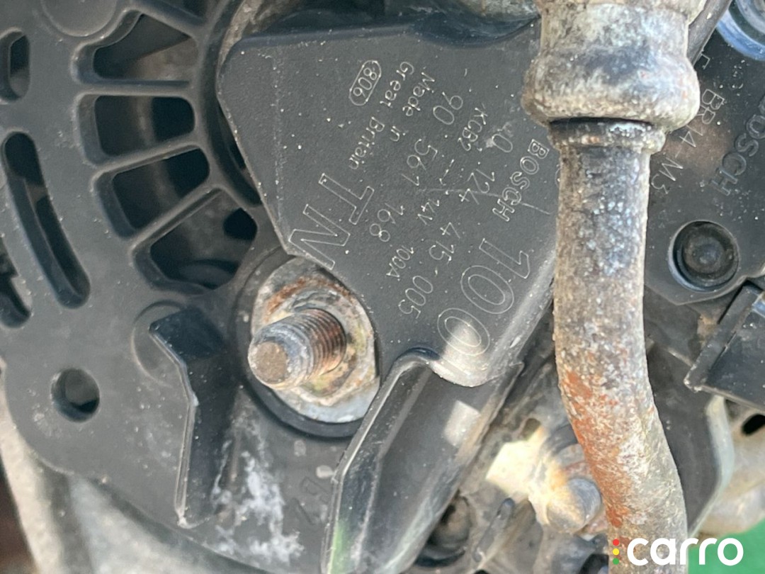 0124415005, 90561168 Генератор Opel Zafira 2000г. - фото №4