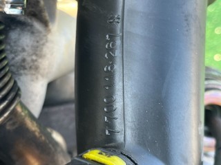 Патрубок турбины, ориг. номер 7700116267A, Renault Scenic 1999-2003